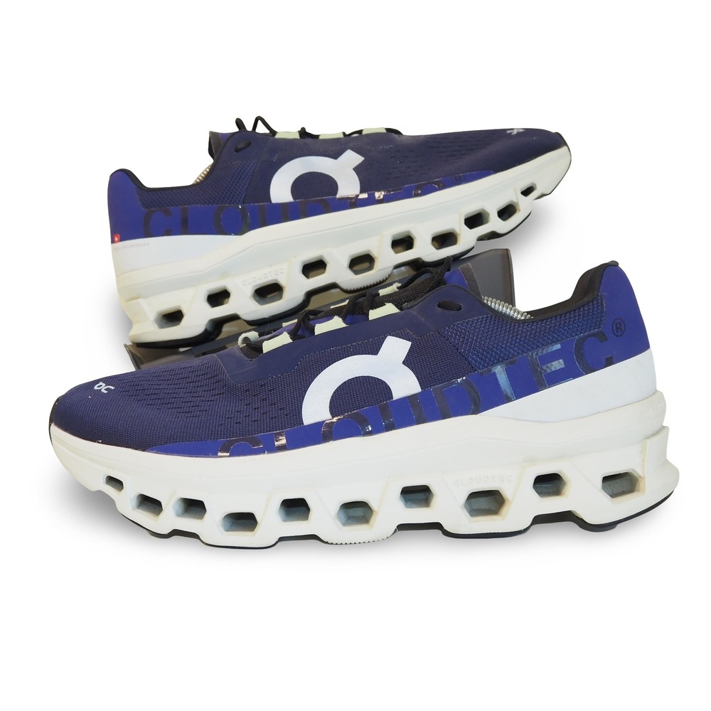 ON Cloudmonster Acai Purple Aloe Performance Running Shoes Mens 12 61.98653